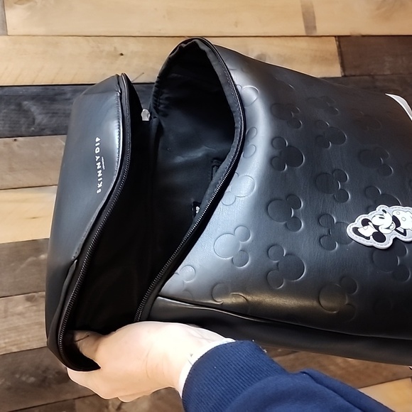 Disney Skinnydip London Steamboat Willie (Mickey) Faux Leather Backpack - NWT - Picture 7 of 7